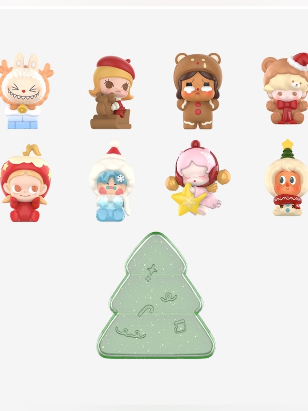 Pop Mart POP BEAN Winter Romance Series Box Set - 8 Beans + Christmas Tree Box - Picture 5 of 8